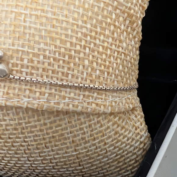 Pandora "Sparkling Brilliant Bow" Slide Bracelet,W/ Pandora Box, 925/CZ Retired - Picture 6 of 12